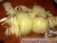 Фото приготовления рецепта: Курица в баклажанном соусе - шаг №2