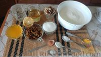 Фото приготовления рецепта: Постные медовые бискотти с изюмом и орехами - шаг №1