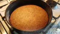 Фото приготовления рецепта: Постный апельсиновый пирог с маком - шаг №15