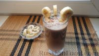 Фото приготовления рецепта: Постный банановый смузи на растительном молоке - шаг №8