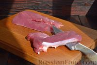 Фото приготовления рецепта: Эскалоп из свинины в чесночном маринаде - шаг №2