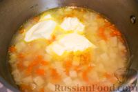 Фото приготовления рецепта: Сырный суп-пюре - шаг №7
