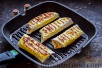 Фото приготовления рецепта: Рулетики из лаваша с творожно-сырной начинкой - шаг №10