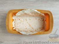 Фото приготовления рецепта: Блинный пирог с начинкой из печени, под яично-молочной заливкой - шаг №12