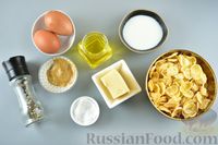 Фото приготовления рецепта: Салат с крабовыми палочками, сыром и яичными блинчиками - шаг №11