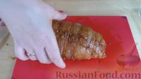 Фото приготовления рецепта: Запечённая куриная грудка в чесночно-горчичном маринаде - шаг №7