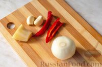 Фото приготовления рецепта: Рулетики "Улитки" с начинкой из фарша и капусты, с тушёной картошкой - шаг №7