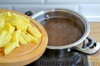 Фото приготовления рецепта: Суп с гречкой и мясными клёцками - шаг №7