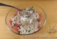 Фото приготовления рецепта: Фаршированный лук с мясом и рисом (в духовке) - шаг №7