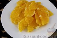 Фото приготовления рецепта: Пирог из лаваша с печеньем, апельсинами и кокосовой стружкой - шаг №7