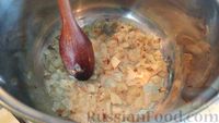 Фото приготовления рецепта: Гороховый суп с копчёной скумбрией - шаг №7