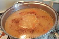 Фото приготовления рецепта: Гороховый суп с копчёной скумбрией - шаг №13