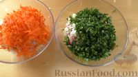 Фото приготовления рецепта: Капустная слоёная запеканка с фаршем, рисом и овощами - шаг №5