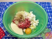 Фото приготовления рецепта: Овощной суп-пюре с творожно-мясными фрикадельками - шаг №11