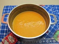 Фото приготовления рецепта: Овощной суп-пюре с творожно-мясными фрикадельками - шаг №18
