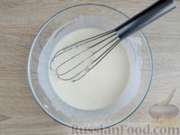 Фото приготовления рецепта: Блин в духовке, на молоке - шаг №6