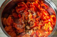 Фото приготовления рецепта: Овощное рагу с фасолью - шаг №9