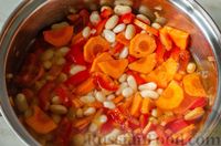 Фото приготовления рецепта: Овощное рагу с фасолью - шаг №10