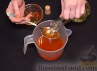 Фото приготовления рецепта: Гречка, запечённая с тефтелями в сметанно-томатном соусе - шаг №12