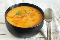 Фото к рецепту: Чечевичный суп-пюре с томатной пастой