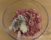 Фото приготовления рецепта: Мясные зразы-"яйца" с картофельным пюре и сыром (в духовке) - шаг №6