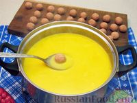 Фото приготовления рецепта: Сырный суп с фрикадельками из крабовых палочек - шаг №15