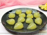 Фото к рецепту: Лимонные желейные конфеты
