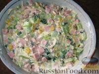 Фото приготовления рецепта: Вкусный салат - шаг №3