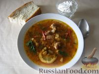 Фото приготовления рецепта: Украинская солянка - шаг №16