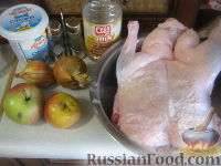 Фото приготовления рецепта: Тушеная утка в сметане - шаг №1