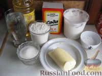 Фото приготовления рецепта: Лепешки, жаренные без дрожжей (казахская кухня) - шаг №1