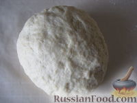 Фото приготовления рецепта: Лепешки, жаренные без дрожжей (казахская кухня) - шаг №6