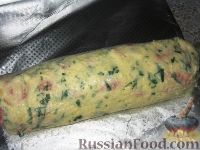 Фото приготовления рецепта: Мясной рулет в сырно-картофельной оболочке - шаг №4