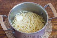 Фото приготовления рецепта: Спагетти с творожно-сливочным соусом - шаг №2