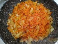 Фото приготовления рецепта: Гречневая запеканка с куриной печёнкой, овощами и сыром - шаг №6