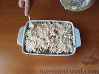 Фото приготовления рецепта: Гречневая запеканка с куриной печёнкой, овощами и сыром - шаг №15
