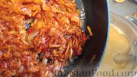Фото приготовления рецепта: Чечевичный суп-пюре с помидорами, сельдереем и копчёным беконом - шаг №12