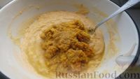 Фото приготовления рецепта: Апельсиновый пирог с кукурузной мукой, кориандром и глазурью - шаг №16