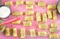 Фото приготовления рецепта: Лимонное печенье из рубленого теста, с джемом и орехами - шаг №18