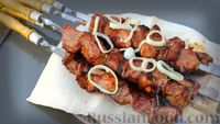 Фото приготовления рецепта: Шашлык из свинины в луковом маринаде - шаг №10