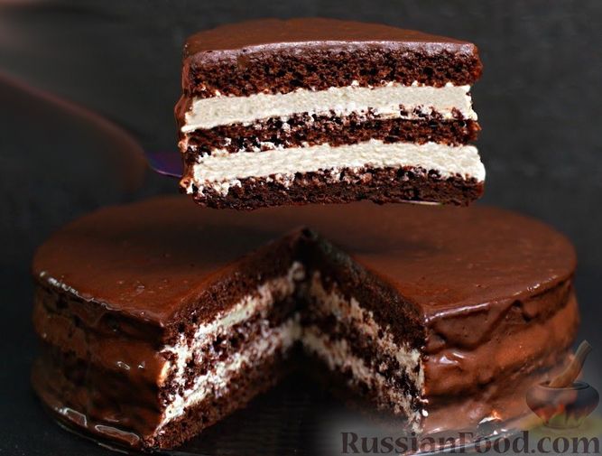 Влажный Шоколадный Торт Рецепт С Фото Пошагово