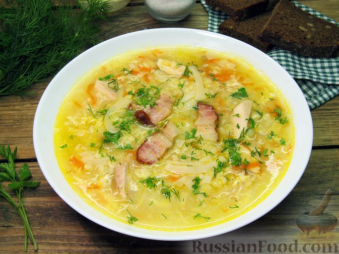 Куриный суп с пшеном - пошаговый рецепт с фото