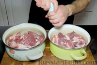 Фото приготовления рецепта: Шашлык из свинины в луковом маринаде - шаг №5
