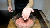 Фото приготовления рецепта: Скумбрия, фаршированная сыром и петрушкой - шаг №10