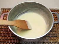 Фото приготовления рецепта: Горчичный суп с беконом, сливками и луком-пореем - шаг №13