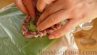 Фото приготовления рецепта: Мясные зразы с кабачками - шаг №7