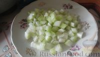 Фото приготовления рецепта: Суп с фрикадельками, овощами, шпинатом и перловкой (на курином бульоне) - шаг №10