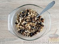 Фото приготовления рецепта: Куриные рулетики с грибами, маслинами и сыром (в духовке) - шаг №10