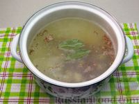 Фото приготовления рецепта: Гречневый суп со свининой - шаг №9