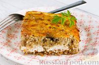 Фото приготовления рецепта: Запеканка из гречки с куриным фаршем и грибами - шаг №19